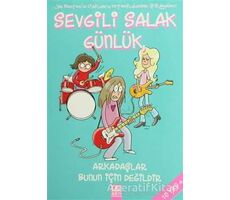 Sevgili Salak Günlük -  Arkadaşlar Bunun İçin Değildir - Jim Benton - Altın Kitaplar