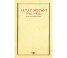 Altay Destanı Maaday Kara - Kolektif - Yapı Kredi Yayınları