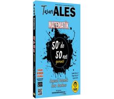 ALES Matematik 50de 50 Net Garanti Sayısal Soru Bankası - Özgen Bulut - Tasarı Eğitim Yayınları