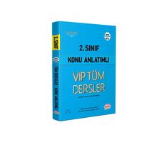 2. Sınıf VIP Tüm Dersler Konu Anlatımlı Mavi Kitap Editör Yayınevi