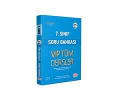 7. Sınıf VIP Tüm Dersler Soru Bankası Mavi Kitap Editör Yayınevi