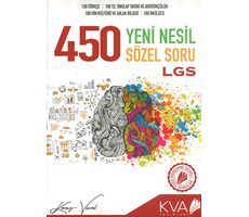 LGS Yeni Nesil Sözel Soru KVA Yayınları