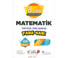 8. Sınıf Matematik Yeni Nesil Soru Bankası Fark Var Koray Varol Akademi