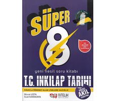 8.Sınıf Süper T. C. İnkılap Tarihi ve Atatürkçülük Soru Kitabı Nitelik Yayınları