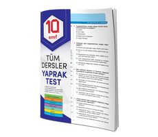 10.Sınıf Tüm Dersler Yaprak Test 4 Element Yayınları