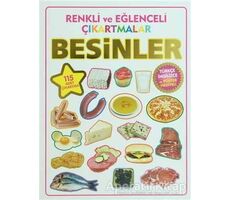 Renkli ve Eğlenceli Çıkartmalar - Besinler (Food) - Kolektif - Parıltı Yayınları