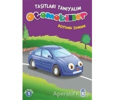 Otomobiller Boyama Zamanı - Taşıtları Tanıyalım - Mehmet Baltaoğlu - Timaş Çocuk