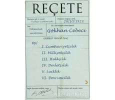 Reçete - Gökhan Cebeci - Cinius Yayınları