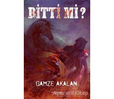 Bitti mi? - Gamze Akalan - Sokak Kitapları Yayınları