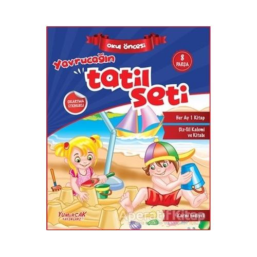 Yavrucağın Tatil Seti (3 Kitap) - Kolektif - Yumurcak Yayınları