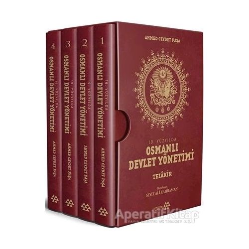 19. Yüzyılda Osmanlı Devlet Yönetimi - Tezakir (4 Kitap Takım)