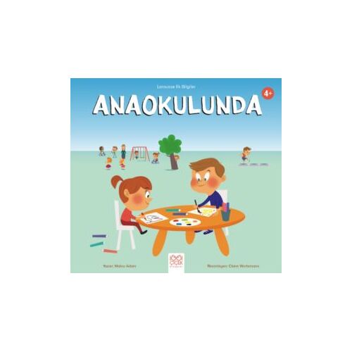 Larousse İlk Bilgiler - Anaokulunda - Malou Adam - 1001 Çiçek Kitaplar