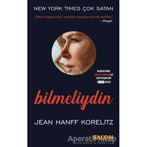 Bilmeliydin - Jean Hanff Korelitz - Salon Yayınları