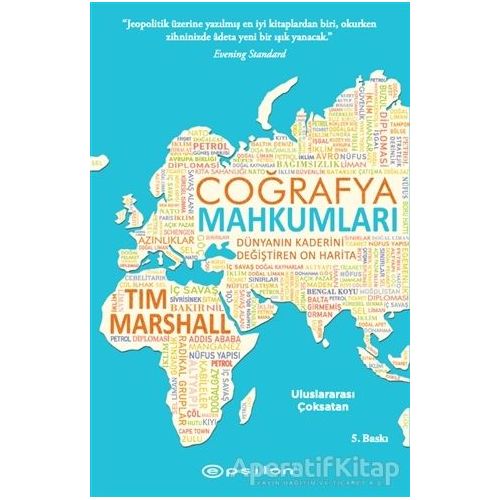 Coğrafya Mahkumları - Tim Marshall - Epsilon Yayınevi