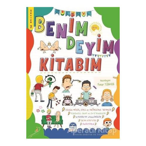 Benim Deyim Kitabım 2 - Seviye 2 - Kolektif - Martı Çocuk Yayınları