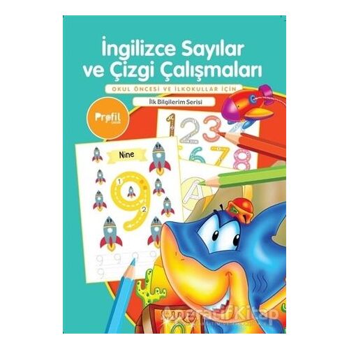 İngilizce Sayılar ve Çizgi Çalışmaları - Yavuz Erdoğan - Profil Kitap