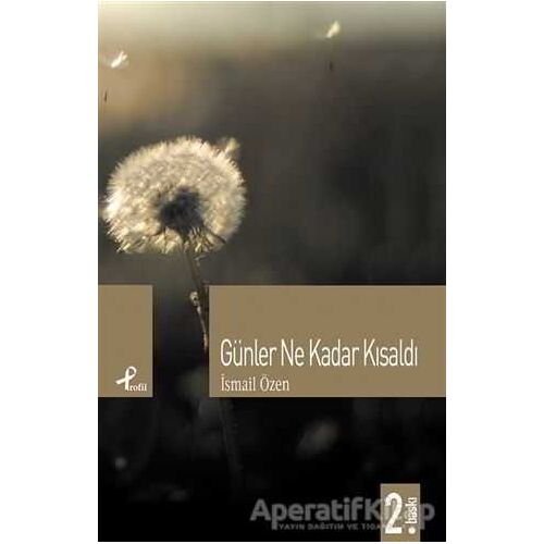 Günler Ne Kadar Kısaldı - İsmail Özen - Profil Kitap