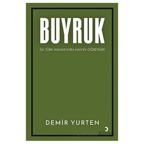 Buyruk - Demir Yurten - Cinius Yayınları