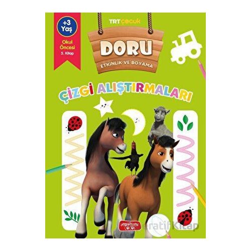 Doru Etkinlik ve Boyama - Çizgi Alıştırmaları - Kolektif - Yediveren Çocuk