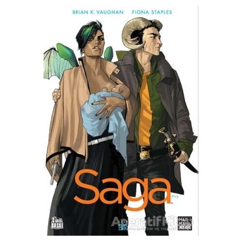 Saga Cilt: 1 - Brian K. Vaughan - Marmara Çizgi