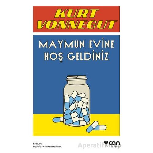 Maymun Evine Hoş Geldiniz - Kurt Vonnegut - Can Yayınları