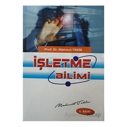 İşletme Bilimi - Mahmut Tekin - Eğitim Yayınevi - Ders Kitapları