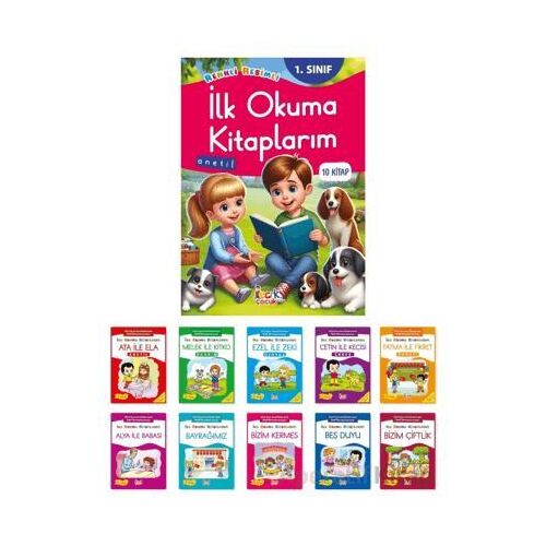 İlk Okuma Kitaplarım (10 Kitap) - Kolektif - Bıcırık Yayınları