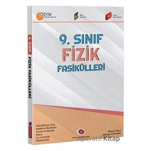 9. Sınıf Fizik Fasikülleri - Mehmet Karaağaç - Karaağaç Yayıncılık 2024 öncesi müfredat