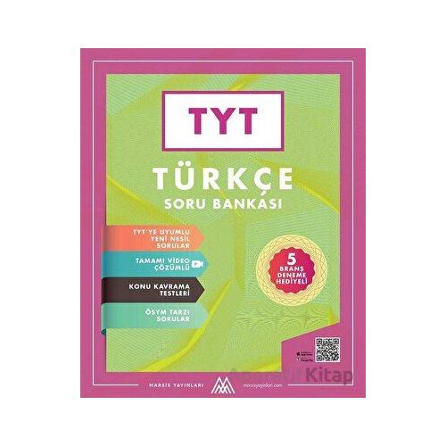 TYT Türkçe Soru Bankası Marsis Yayınları