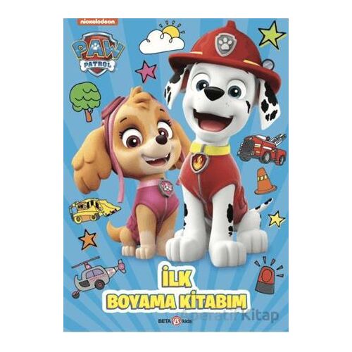 Paw Patrol İlk Boyama Kitabım - Spin Master Paw - Beta Kids