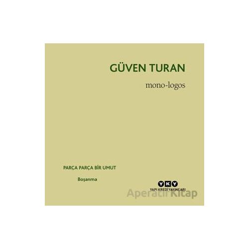 Mono - Logos - Güven Turan - Yapı Kredi Yayınları