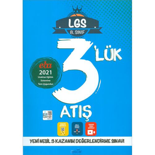 8.Sınıf Değerlendirme Sınavı 3lük Atış Oscar Yayınları