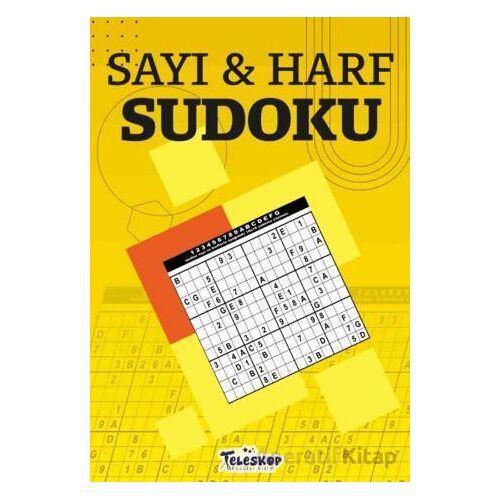 Sayı ve Harf Sudoku - Hakan Kayar - Teleskop Popüler Bilim