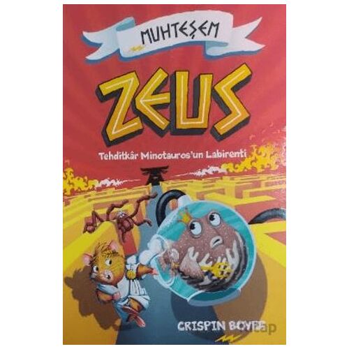 Muhteşem Zeus: Tehditkar Minotaurosun Labirenti - Crispin Boyer - Beta Kids