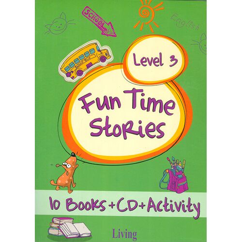 Fun Time Stories Level 3 (10 Books) Living Publications