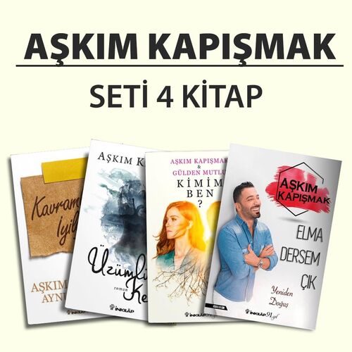 Aşkım Kapışmak Seti 4 Kitap Paket Kampanyası