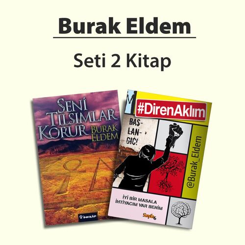 Burak Eldem Seti (2 Kitap) Paket Kitap Kampanyası