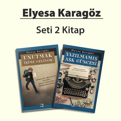 Elyesa Karagöz Seti (2 Kitap) Paket Kitap Kampanyası