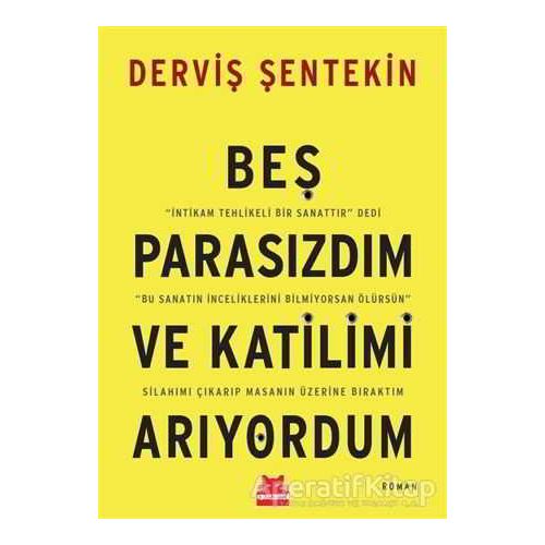 Beş Parasızdım ve Katilimi Arıyordum - Derviş Şentekin - Kırmızı Kedi Yayınevi