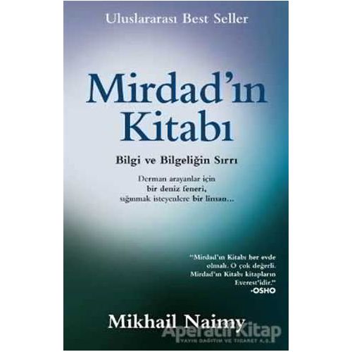 Mirdad’ın Kitabı - Mikhail Naimy - Butik Yayınları