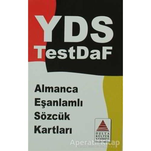 YDS Almanca Eş Anlamlı Sözcük Kartları - Şule Pak - Delta Kültür Yayınevi