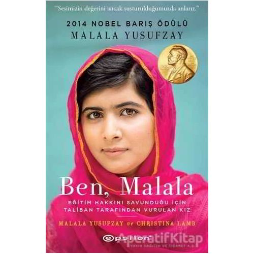 Ben, Malala - Christina Lamb - Epsilon Yayınevi