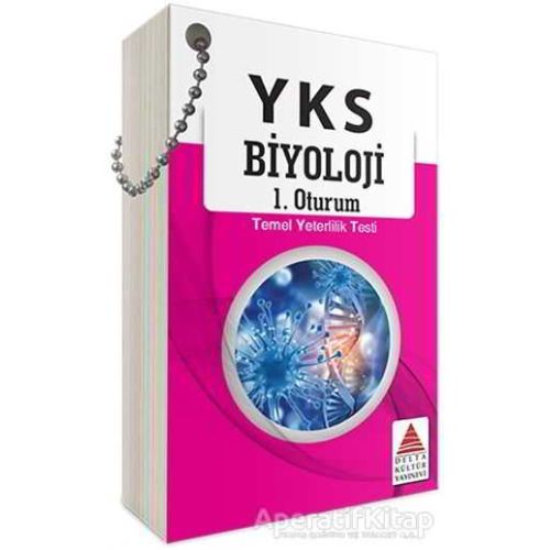 YKS 1.Oturum Biyoloji Kartları TYT - Melek Yılmaz - Delta Kültür Yayınevi