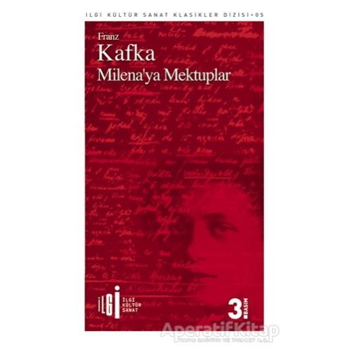 Milenaya Mektuplar - Franz Kafka - İlgi Kültür Sanat Yayınları